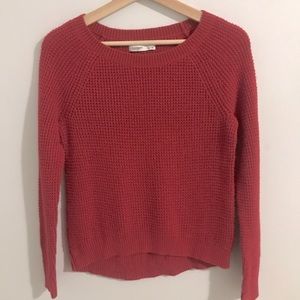 Old Navy Red Knit Sweater